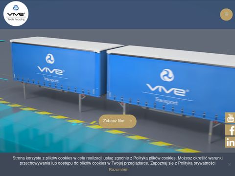 Nadwozia wymienne oraz usługi przewozowe z Vive