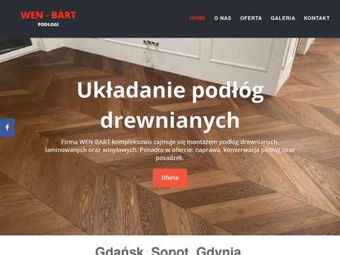 Wen-bart.pl - układanie podłóg Gdańsk