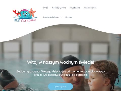 Mali Nurkowie - szkoła pływania dla niemowląt