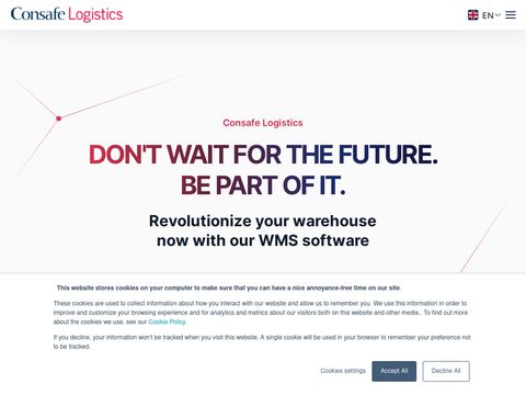 Consafe Logistics - system zarządzania magazynem