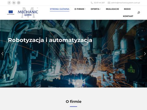 Mechanicsystem.com.pl - pyły i dymy szlifierskie