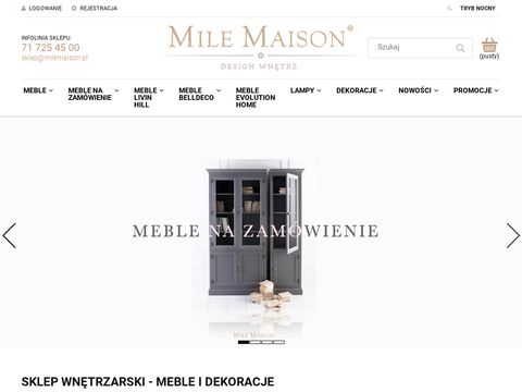 Mile Maison - sklep meblowy