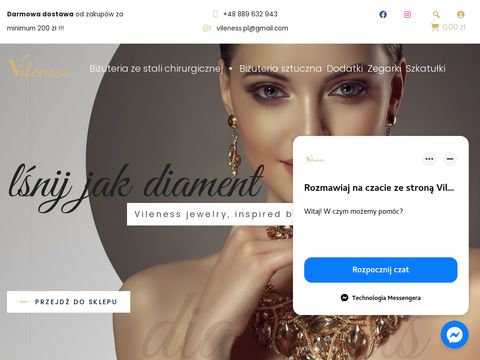 Vileness - sklep internetowy z biżuterią damską