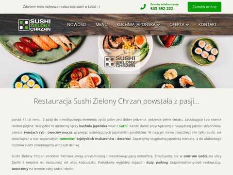 Zielony Chrzan - sushi i ramen Łódź