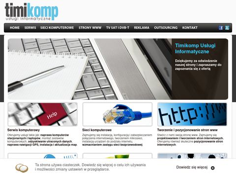 Timikomp Oświęcim - serwis komputerowy