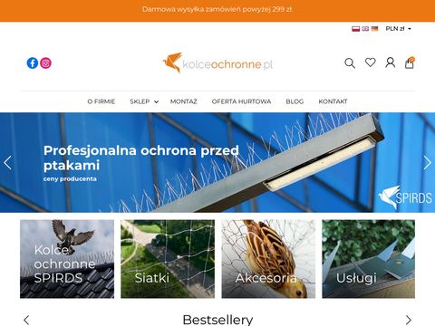 KolceOchronne.pl - kolce odstraszające ptaki