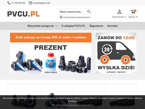 Pvcu.pl - instalacje ciśnieniowe kleje armatura