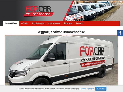 Forcar wypożyczalnia samochodów dostawczych