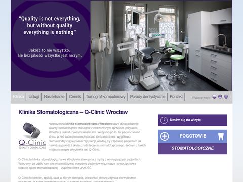 Klinika stomatologiczna we Wrocławiu Q-Clinic