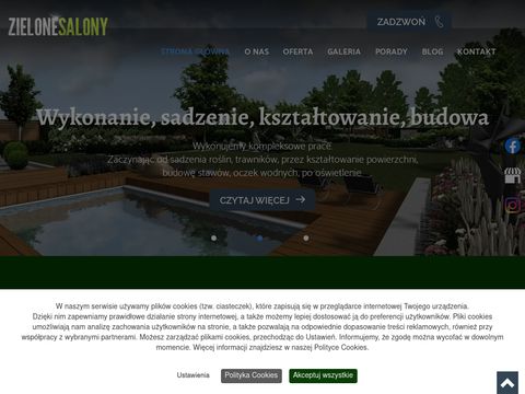 Zielonesalony.pl - zakładanie ogrodów