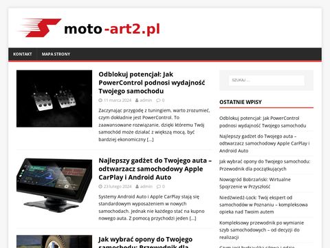 Sklep motoryzacyjny Poznań - Moto Art. 2