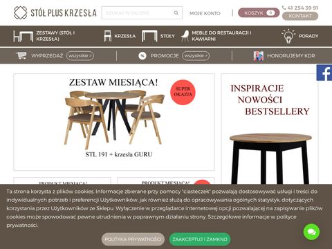 Stoły i krzesła - StolPlusKrzesla.pl