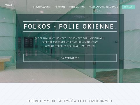 Folkos.pl - folie okienne, oklejanie szyb