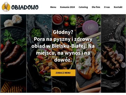 Obiadowo.pl stołówki Bielsko, dowóz obiadów