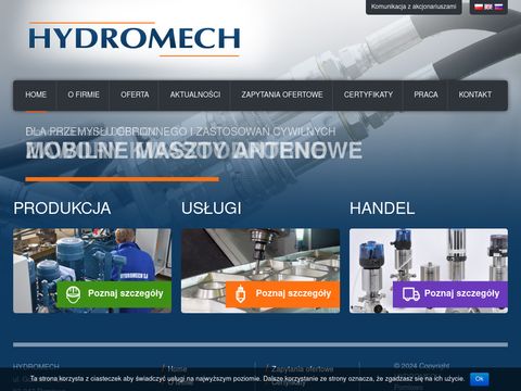 Hydromech - hydraulika siłowa