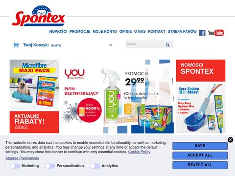 Spontex24.pl - produkty do sprzątania