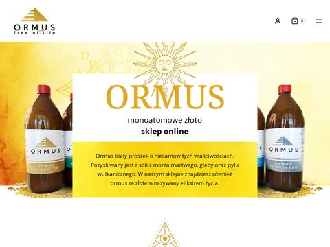 Ormus-online.pl - ze złotem sklep