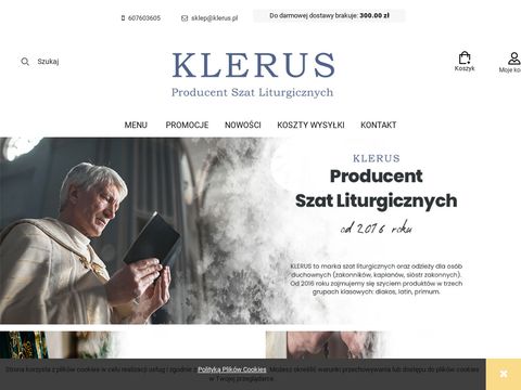 Klerus.pl producent szat liturgicznych