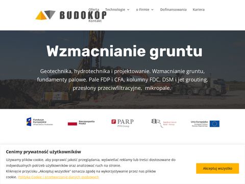 Budokop.pl - wzmocnienia podłoża DSM