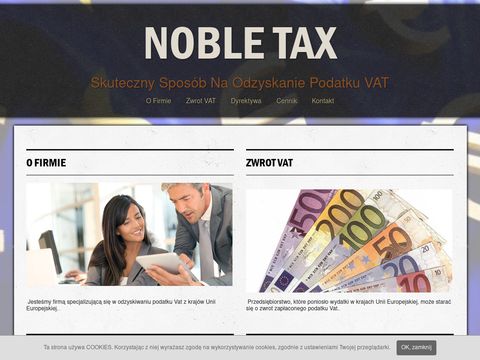 Noble Tax zwrot podatku vat z zagranicy