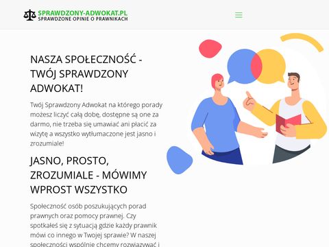 Sprawdzony-adwokat.pl Warszawa opinie