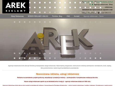 Reklamy-arek.pl - druk wielkoformatowy
