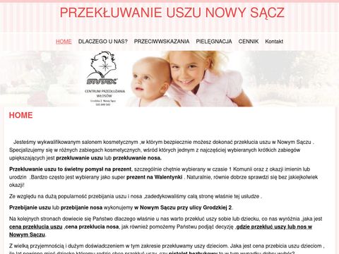 Przekluwanie-uszu-nowysacz.pl cena