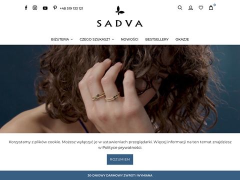 Sadva.pl - biżuteria damska i męska sklep online