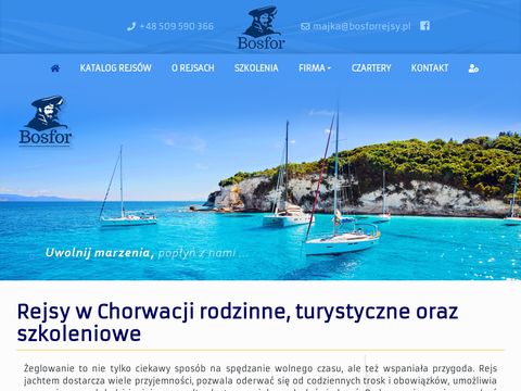 Bosforrejsy.pl - rejsy morskie, czarter jachtów