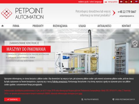 Petpoint.eu maszyny do pakowania