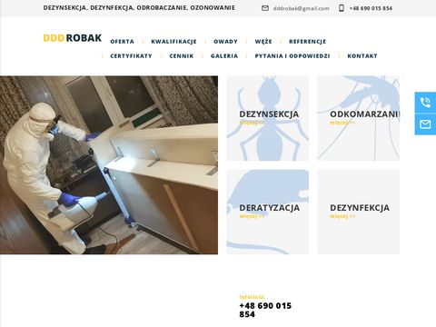 Edddrobak.pl dezynsekcja odrobaczanie mieszkań