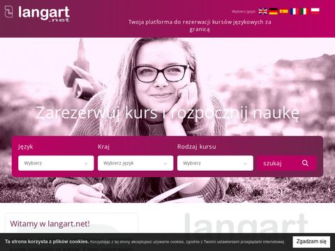 Langart.net - kursy językowe za granicą