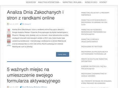 Afilioteka.pl - serwis o reklamach internetowych