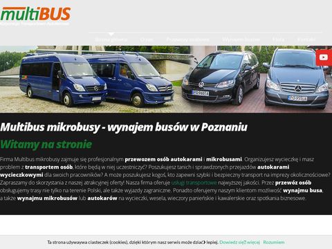 Multibus busy na wynajem Poznań