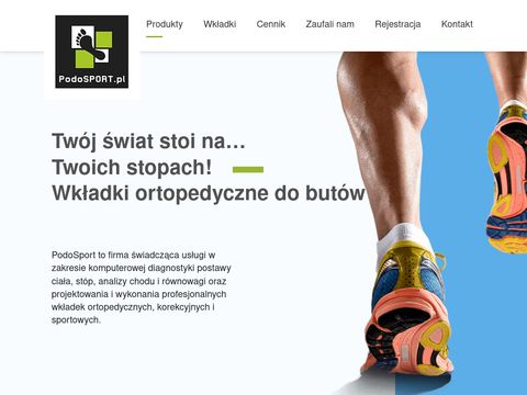 Podosport.pl wkładki ortopedyczne Kraków