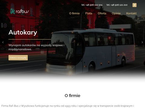 Raf-bus.pl wynajem autokarów