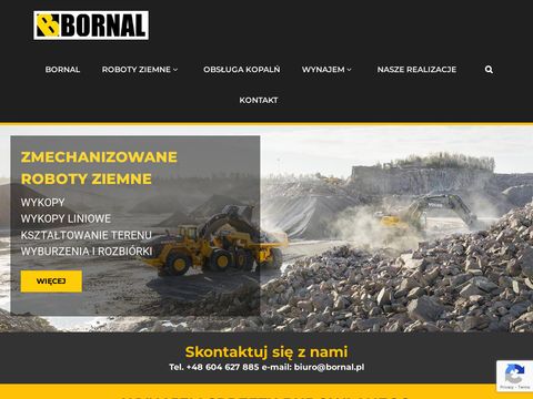 Bornal.pl - wynajem kruszarek