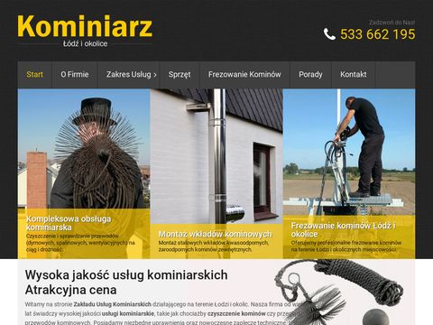Kominiarz-lodz.com.pl - usługi