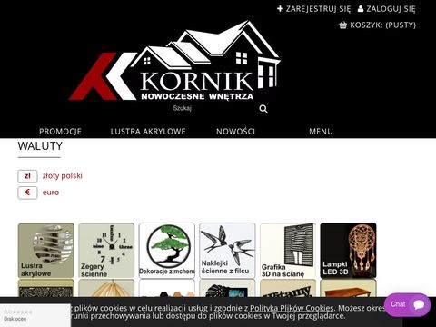 Kornikdesign.pl dizajnerskie dodatki