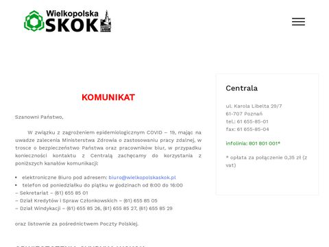 Wielkopolskaskok.pl - usługi finansowe