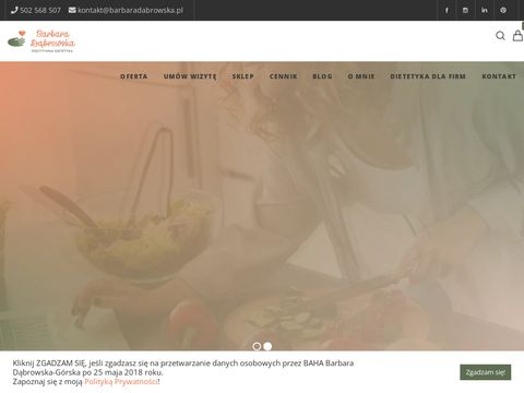 Barbaradabrowska.pl dieta online