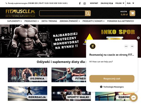 Fitmuscle.pl - odżywki dla sportowców