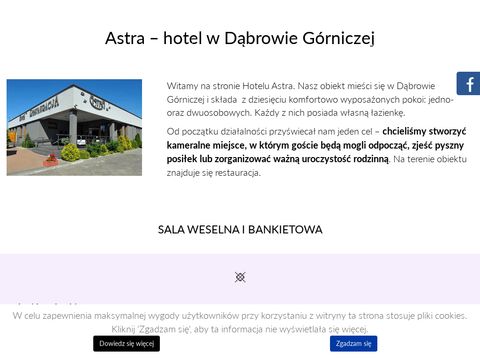 Astra.media.pl hotel Dąbrowa Górnicza