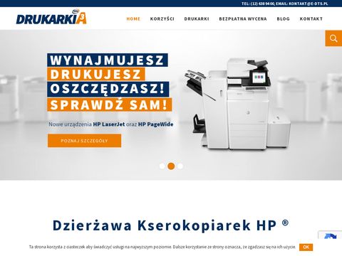 Drukarkia3.pl - dzierżawa kserokopiarek