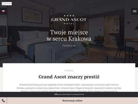 Grand Ascot Hotel w Krakowie