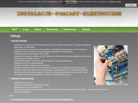 Instalacje-pomiary-elektryczne.pl elektryk Rybnik