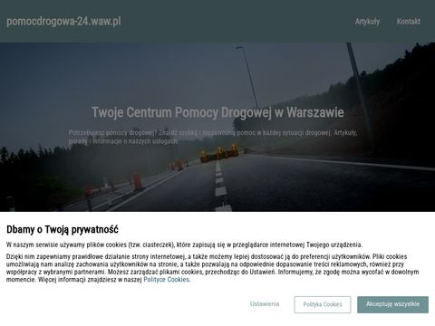 Pomocdrogowa-24.waw.pl holowanie Warszawa