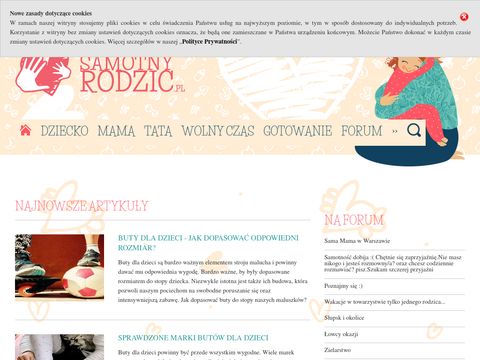 Samotnyrodzic.pl portal dla samotnych rodziców