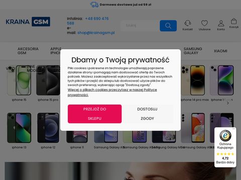 Krainagsm.pl - sklep internetowy z akcesoriami