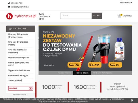 Hydronetka.pl - zabezpieczenia przeciwpożarowe